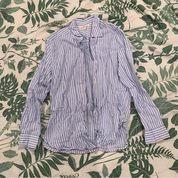H&M striped long sleeve shirt - Picture 1 of 3